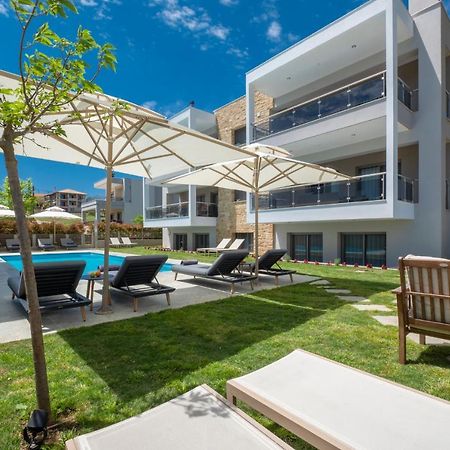 Néa Fókaia Sea Wind Luxury Apartments With Pool Kassandra Halkidikι מראה חיצוני תמונה
