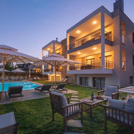 Néa Fókaia Sea Wind Luxury Apartments With Pool Kassandra Halkidikι מראה חיצוני תמונה