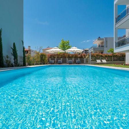 Néa Fókaia Sea Wind Luxury Apartments With Pool Kassandra Halkidikι מראה חיצוני תמונה