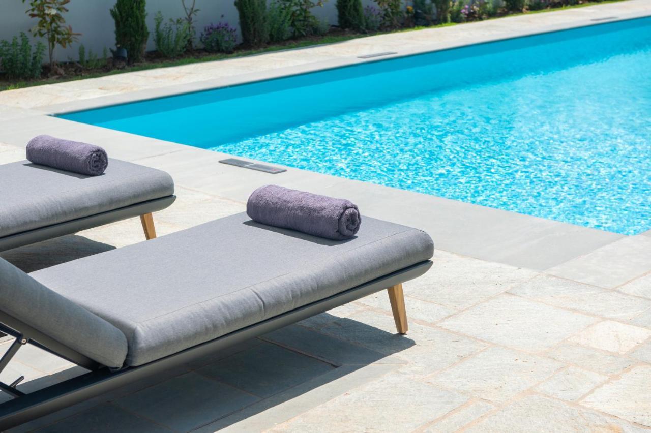 Néa Fókaia Sea Wind Luxury Apartments With Pool Kassandra Halkidikι מראה חיצוני תמונה